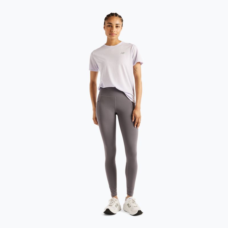 Legginsy do biegania damskie New Balance Reflective RC Heat 28" neptune grey 2