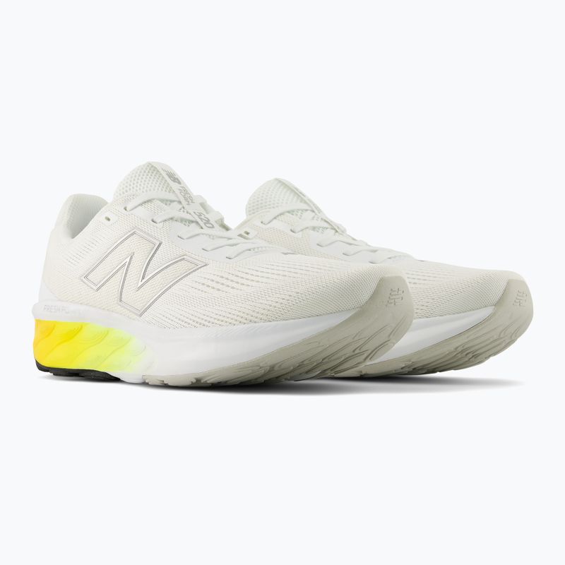 Buty do biegania męskie New Balance Fresh Foam 520's V9 white/silver metallic/satsuma orange 4