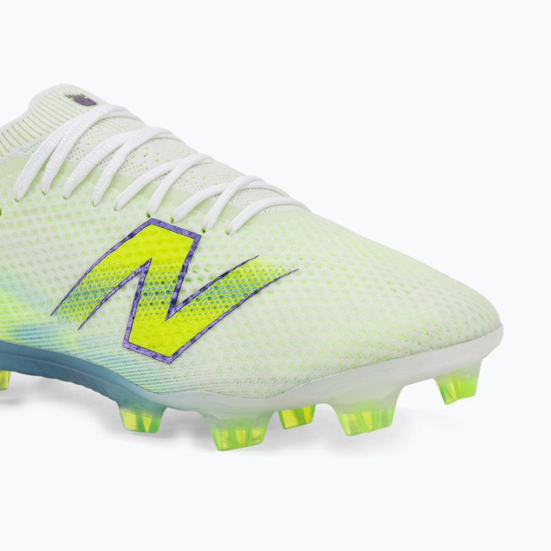 Buty piłkarskie New Balance Furon Elite V9 FG white/alkaline green 7