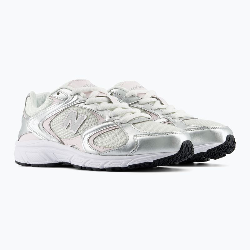 Buty New Balance Classic 408's V1 light silver metallic/pink salt 4