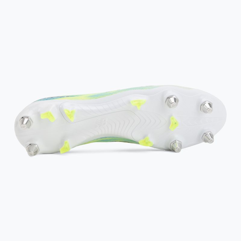 Buty piłkarskie New Balance Furon Elite V9 SG white/alkaline green 4
