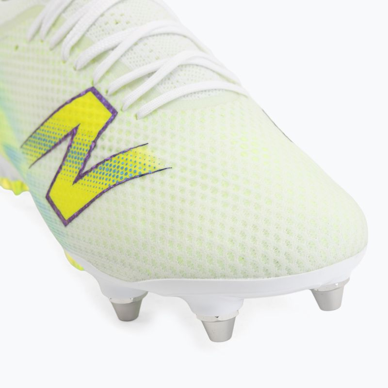 Buty piłkarskie New Balance Furon Elite V9 SG white/alkaline green 7
