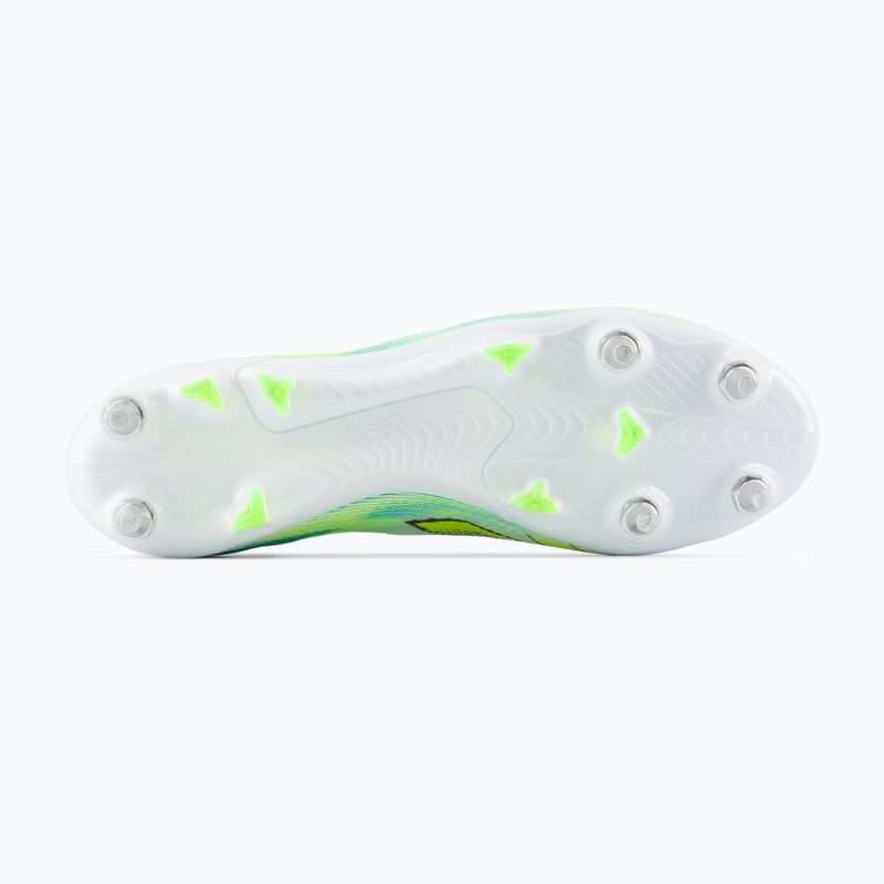 Buty piłkarskie New Balance Furon Elite V9 SG white/alkaline green 4