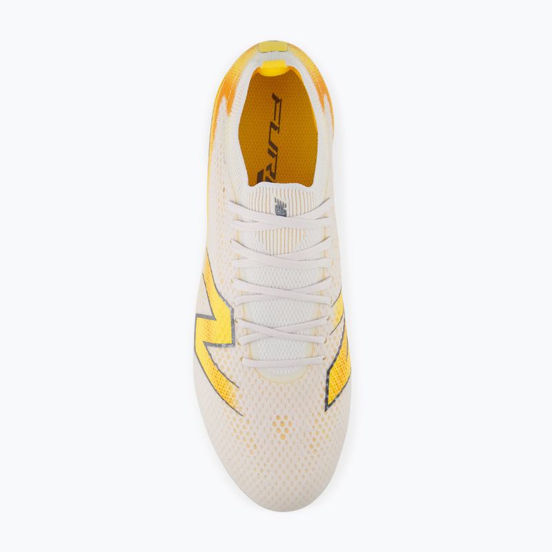 Buty piłkarskie New Balance Furon Pro V9 FG fresh air/satsuma orange 4