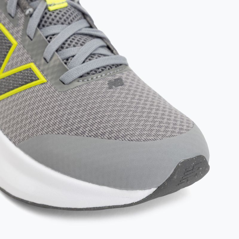 Buty do biegania dziecięce New Balance 520's Lace V9 grey matter/Ssate grey/alkaline green 7