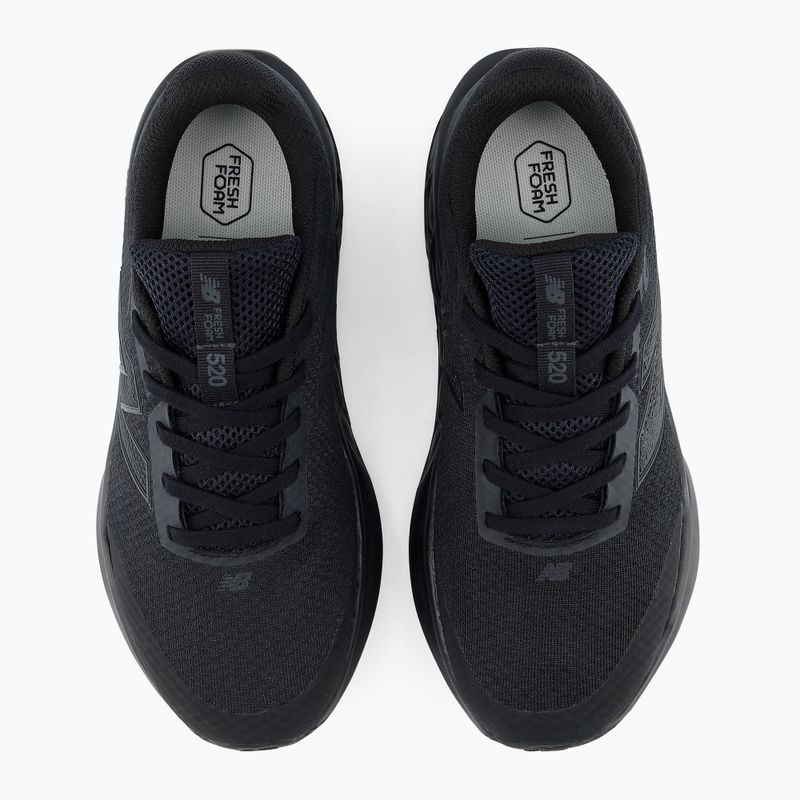 Buty do biegania dziecięce New Balance 520's Lace V9 black/black/black 7