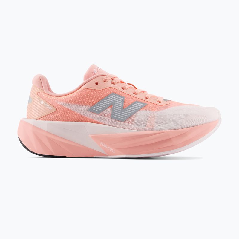 Buty do biegania damskie New Balance FuelCell Rebel V5 pink lemonade/pink salt 2