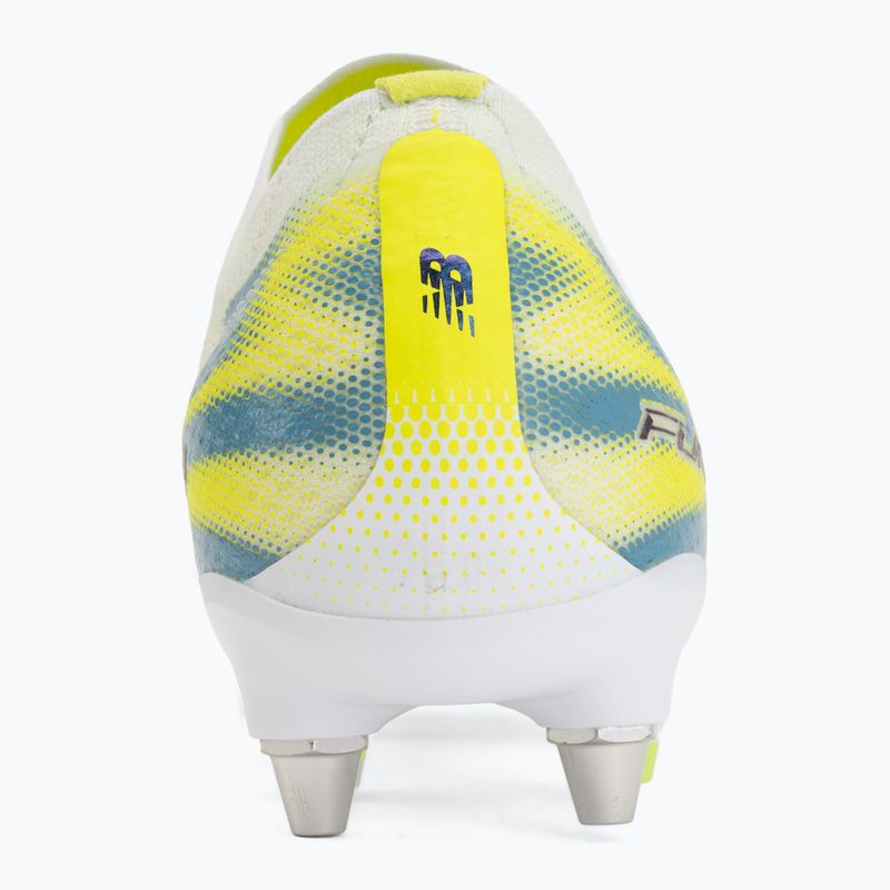 Buty piłkarskie New Balance Furon Pro V9 SG white/alkaline green 6