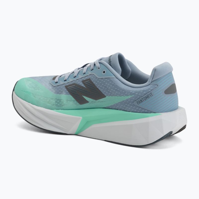 Buty do biegania męskie New Balance FuelCell Rebel V5 light arctic grey/bright mint 3