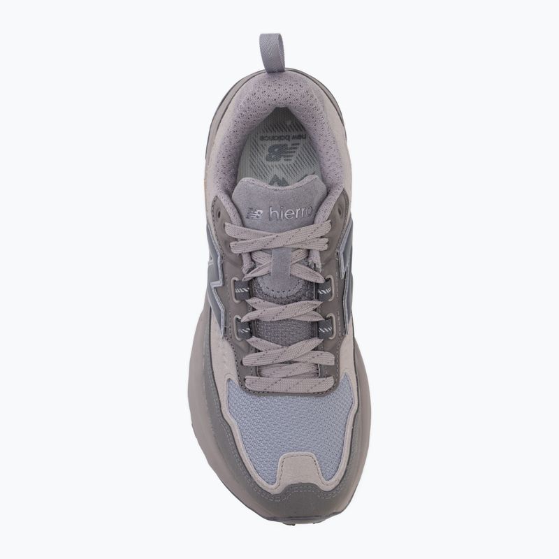 Buty do biegania damskie New Balance Hierro Trek Nubuck Vamp V9 truffle salt/off-line grey 5