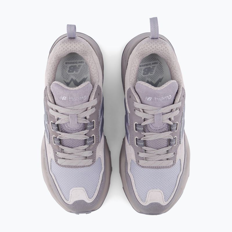 Buty do biegania damskie New Balance Hierro Trek Nubuck Vamp V9 truffle salt/off-line grey 3