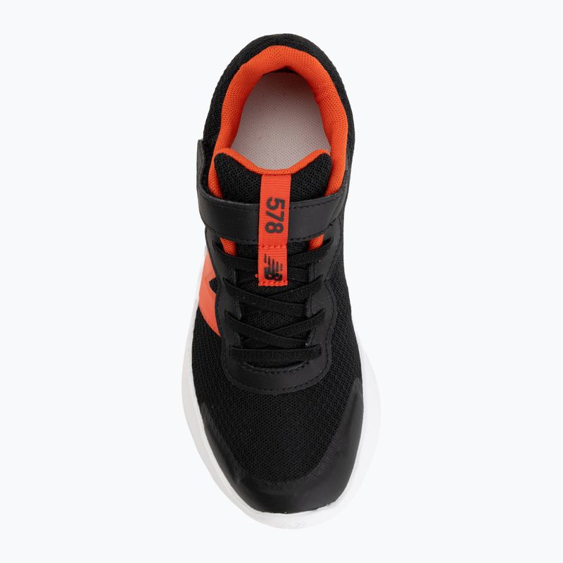 Buty dziecięce New Balance 578's V1 black/neo flame 5