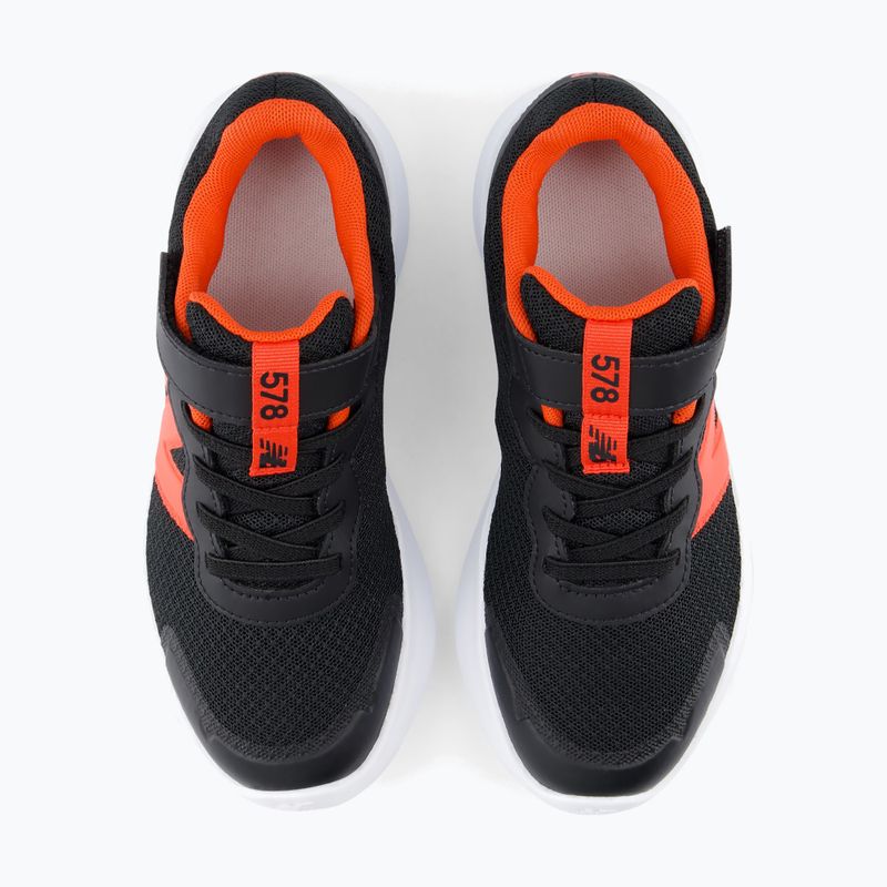 Buty dziecięce New Balance 578's V1 black/neo flame 3