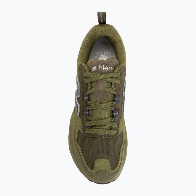Buty do biegania męskie New Balance Hierro Trek V9 sport green/dark moss 5