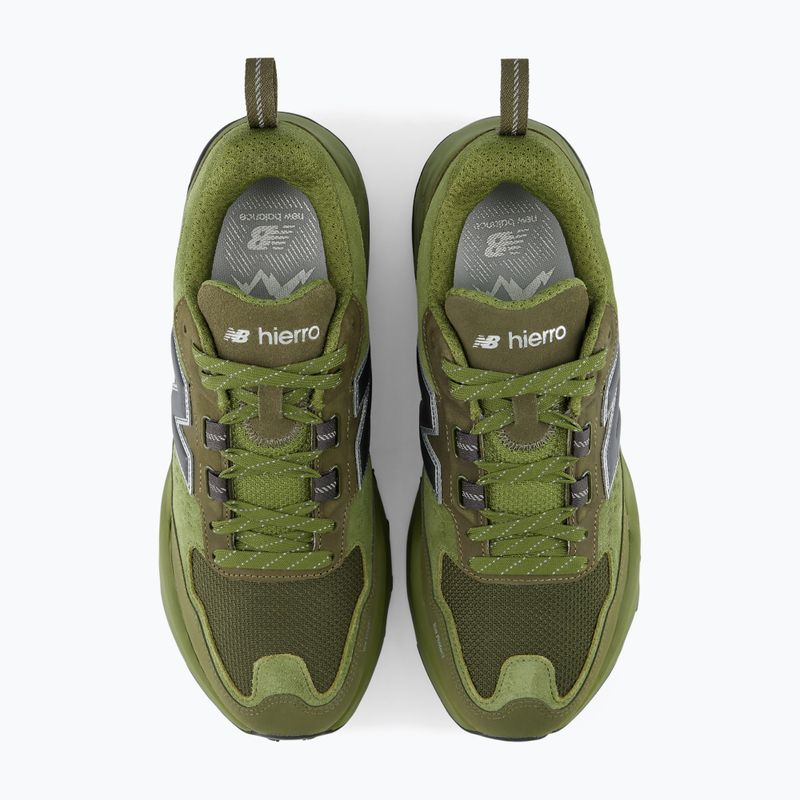 Buty do biegania męskie New Balance Hierro Trek V9 sport green/dark moss 4