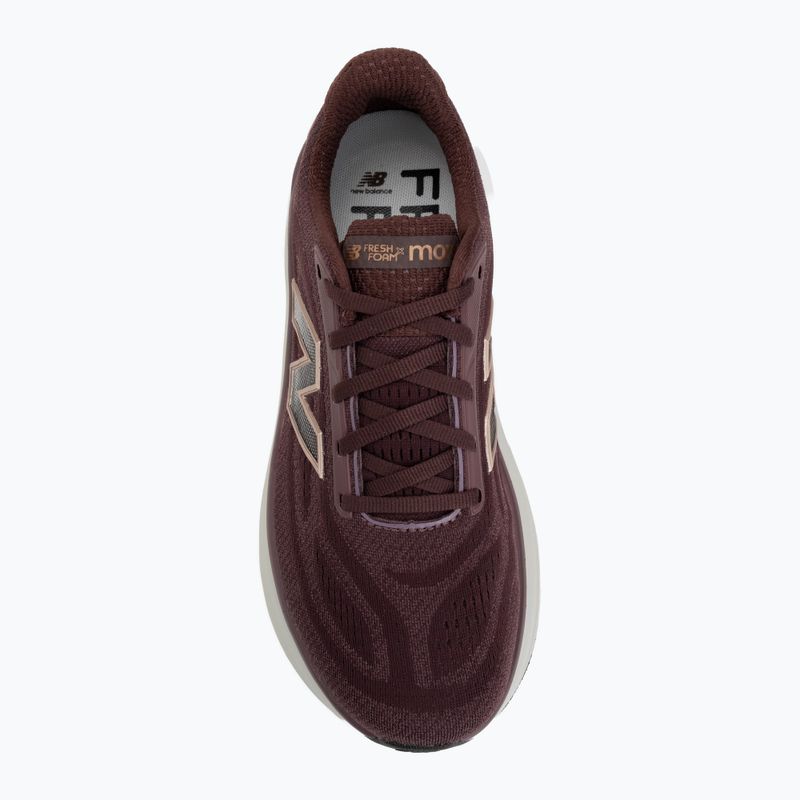 Buty do biegania damskie New Balance Fresh Foam More V6 cherry leather/fast track 5