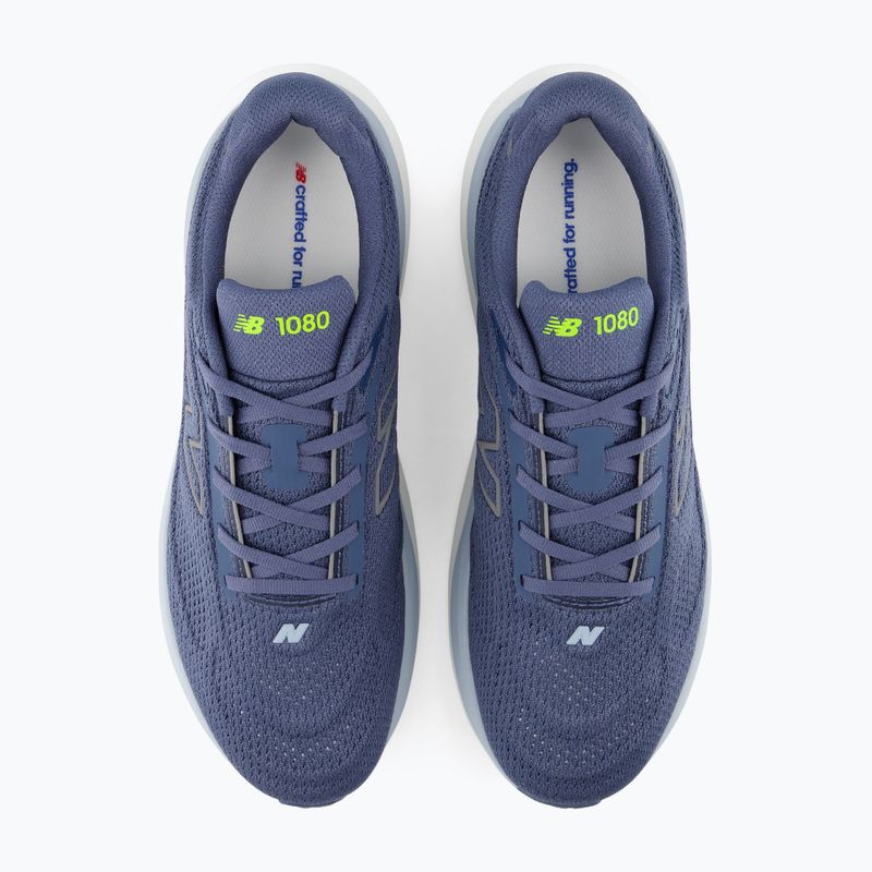Buty do biegania męskie New Balance 1080's V15 vintage indigo/alkaline green 4