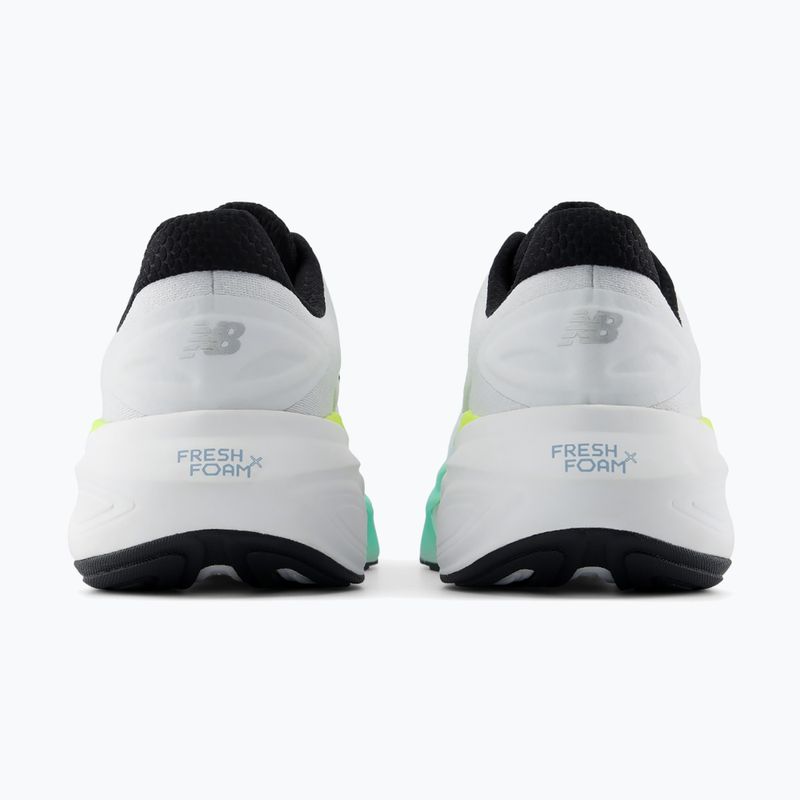 Buty do biegania męskie New Balance Fresh Foam More V6 white/bright mint 3