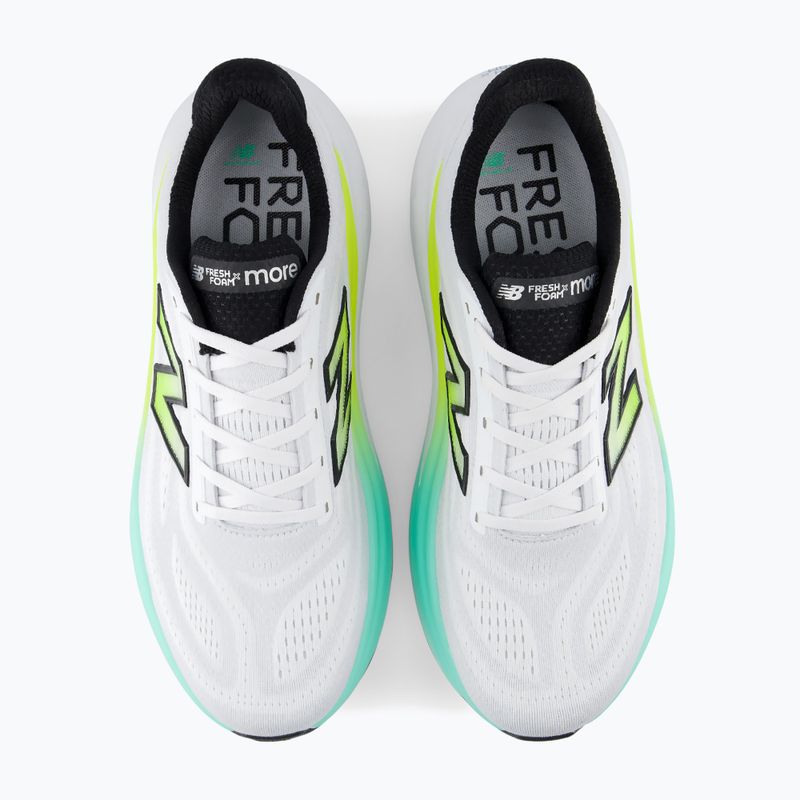 Buty do biegania męskie New Balance Fresh Foam More V6 white/bright mint 4