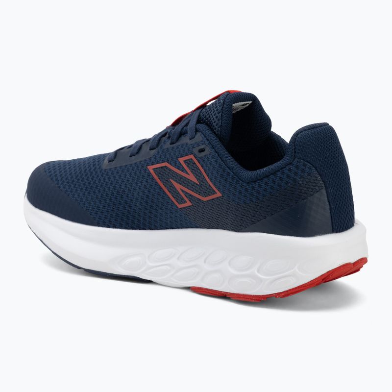 Buty do biegania dziecięce New Balance 520's Lace V9 nb navy/true red 3