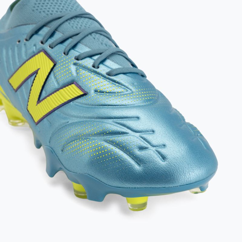 Buty piłkarskie New Balance Tekela Pro Low V5 FG metallic blue/alkaline green/Team Navy 7