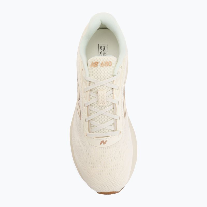 Buty do biegania damskie New Balance Fresh Foam 680's V9 beige 5