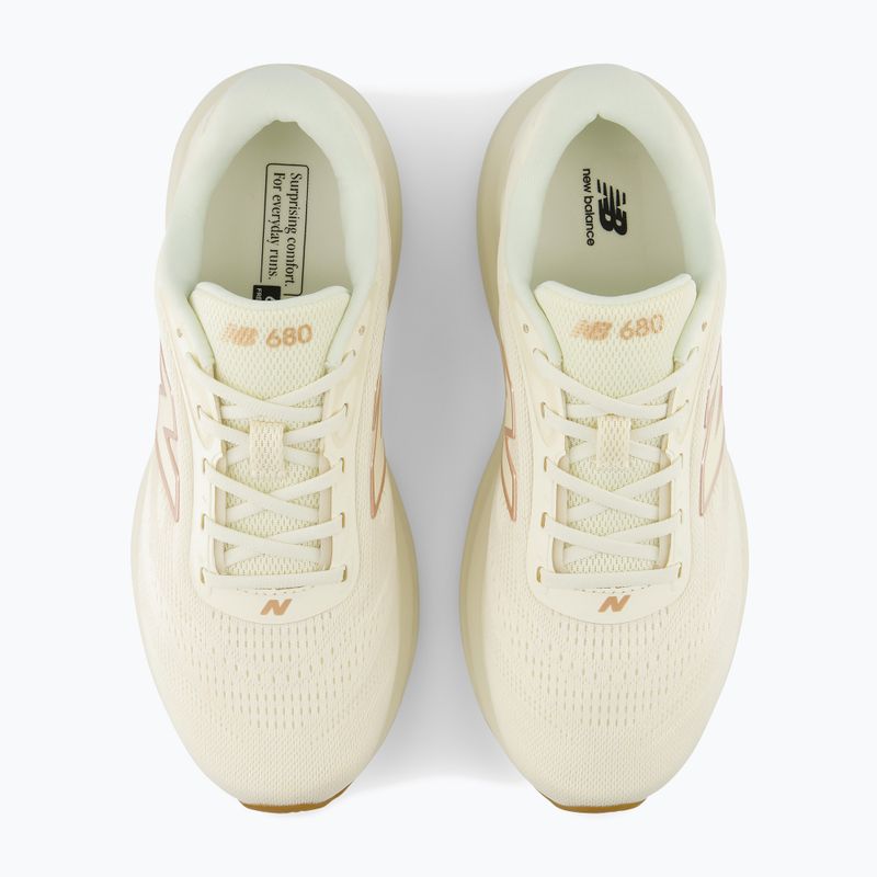 Buty do biegania damskie New Balance Fresh Foam 680's V9 beige 5