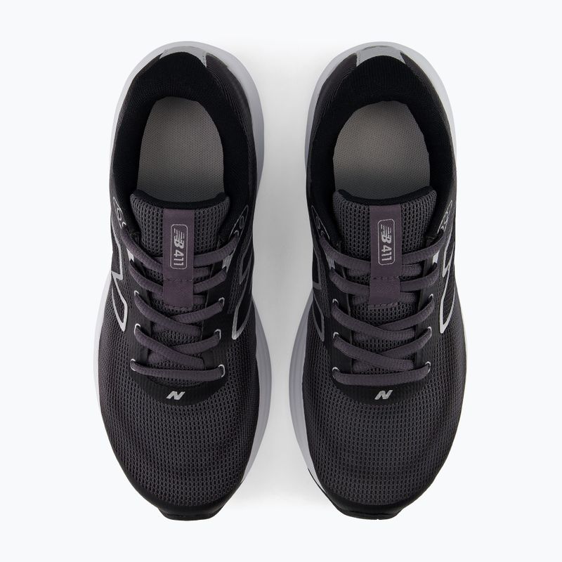 Buty do biegania damskie New Balance 411's V4 black/magnet/silver metallic 5
