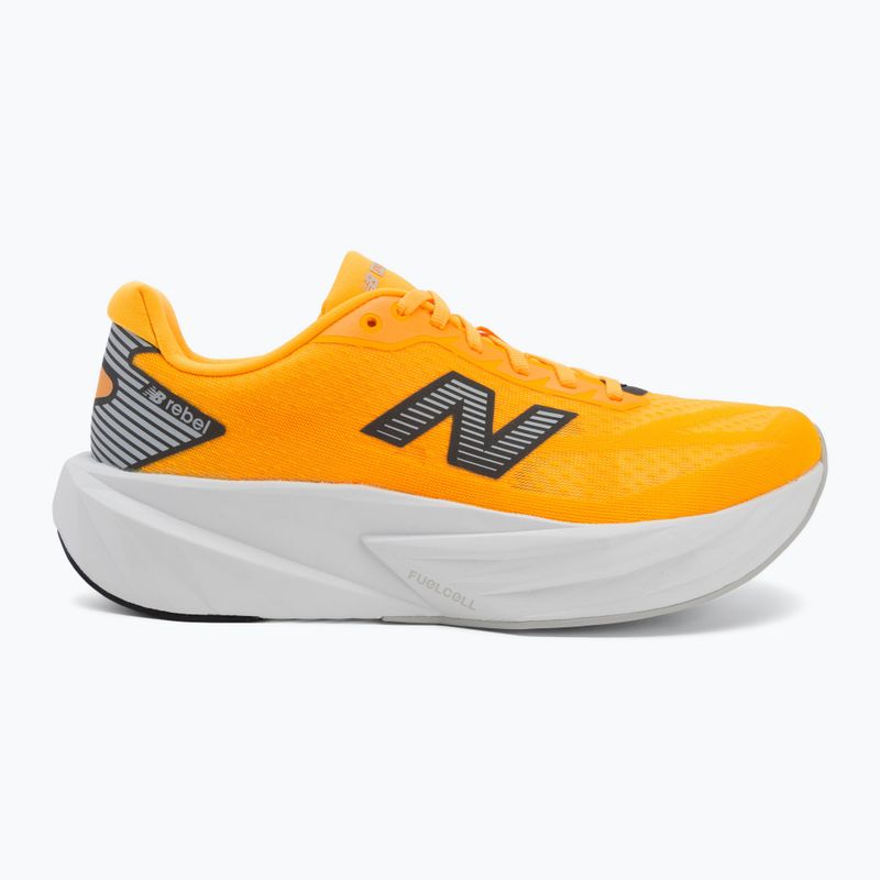 Buty do biegania męskie New Balance FuelCell Rebel V5 satsuma orange/grey matter 2