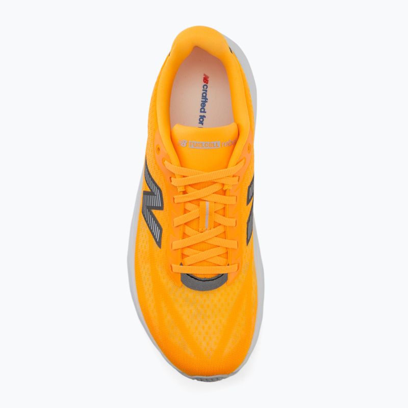 Buty do biegania męskie New Balance FuelCell Rebel V5 satsuma orange/grey matter 5