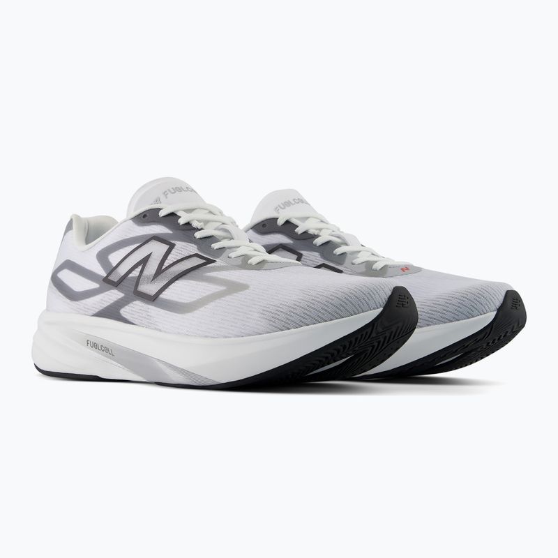 Buty do biegania męskie New Balance FuelCell Flite-R V1 white/slate grey/neo flame 4