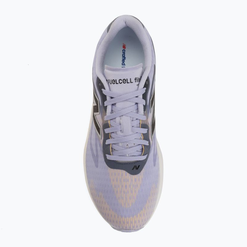 Buty do biegania męskie New Balance FuelCell Flite-R V1 smoked violet/satsuma orange/meteorite 5