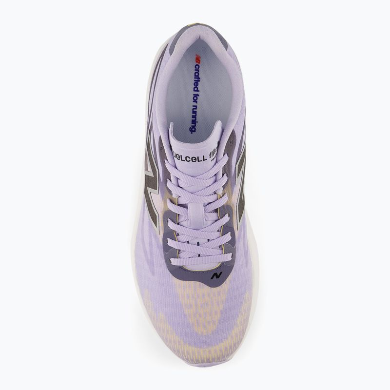 Buty do biegania męskie New Balance FuelCell Flite-R V1 smoked violet/satsuma orange/meteorite 5