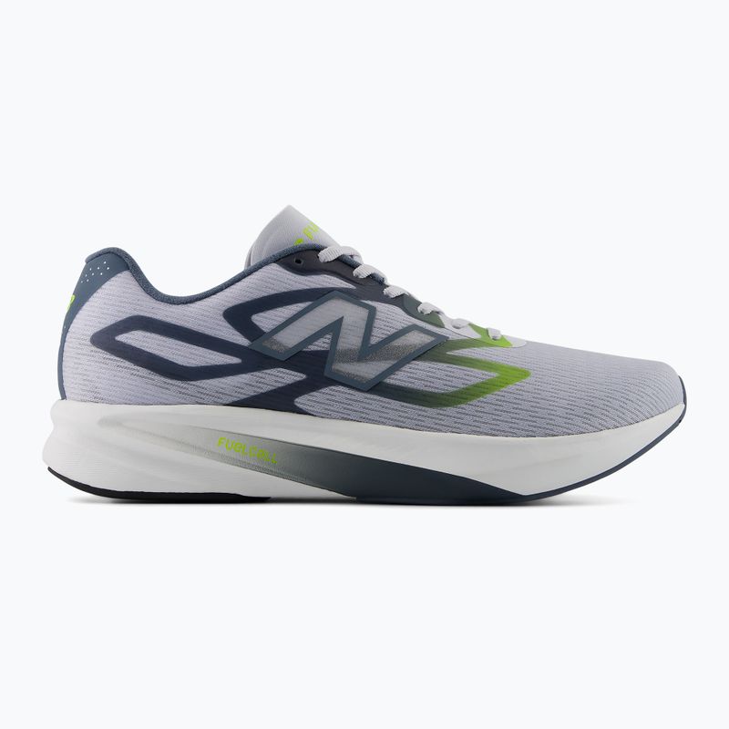 Buty do biegania męskie New Balance FuelCell Flite-R V1 fresh air/shadow blue/alkaline green 2
