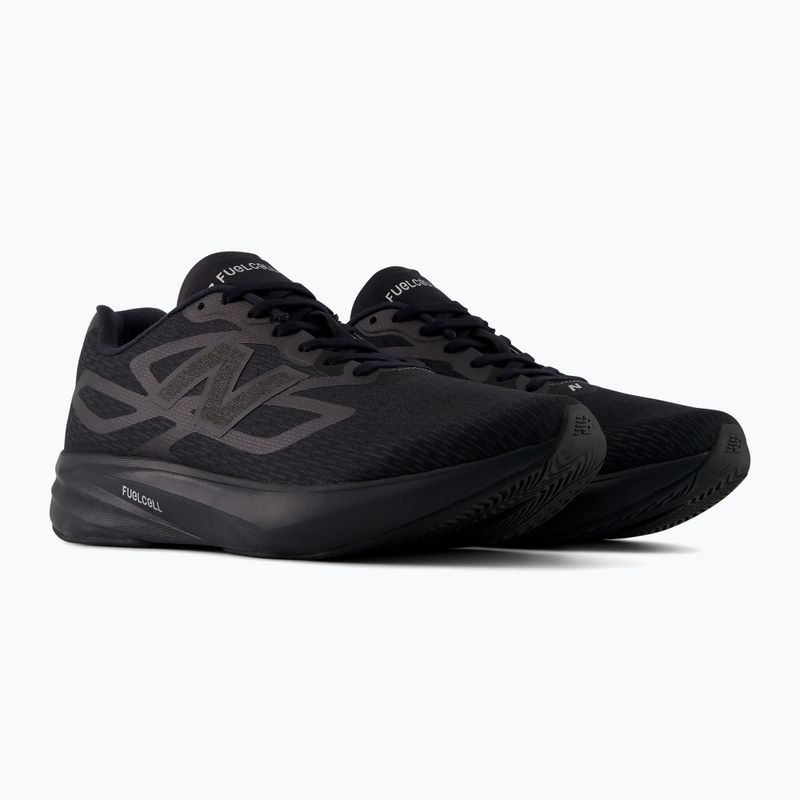 Buty do biegania męskie New Balance FuelCell Flite-R V1 black/black cement/bright mint 4