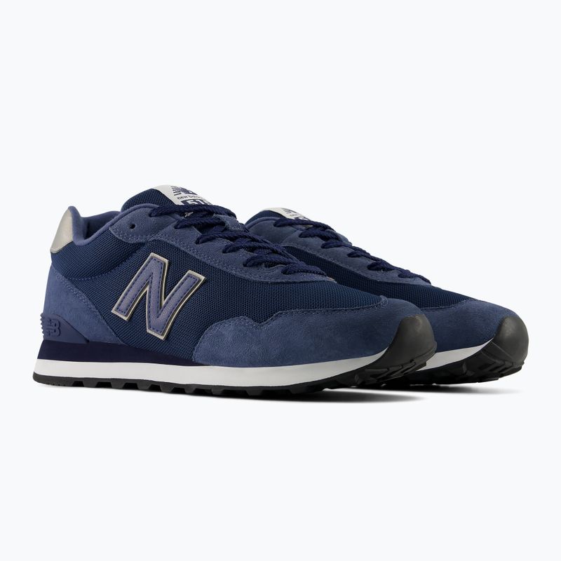 Buty męskie New Balance Classic 515's V3 nb navy/vintage indigo/silver metallic 3