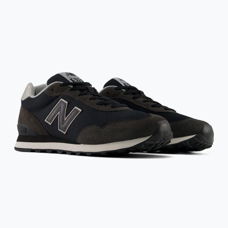 Buty męskie New Balance Classic 515's V3 black/black cement/silver metallic 4