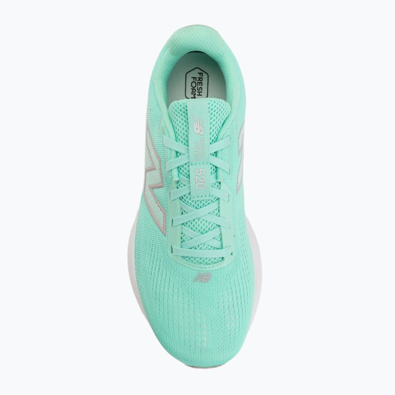 Buty do biegania damskie New Balance Fresh Foam 520's V9 green 5