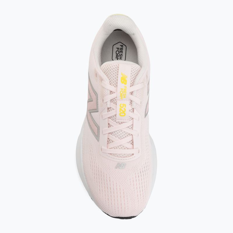 Buty do biegania damskie New Balance Fresh Foam 520's V9 pink salt/pink granite/silver metallic 5