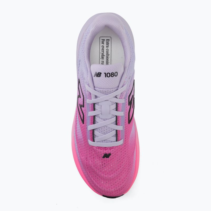 Buty do biegania damskie New Balance 1080's V15 smoked violet/pink heat/black 5
