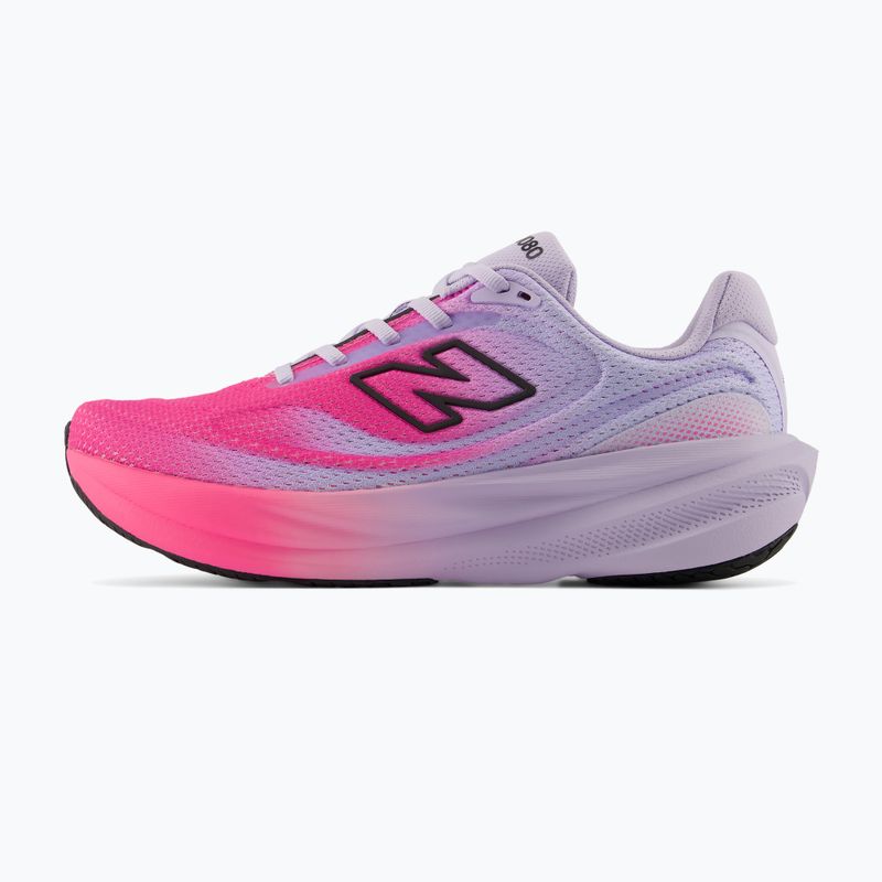 Buty do biegania damskie New Balance 1080's V15 smoked violet/pink heat/black 3