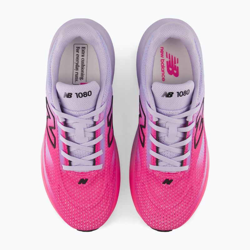 Buty do biegania damskie New Balance 1080's V15 smoked violet/pink heat/black 5