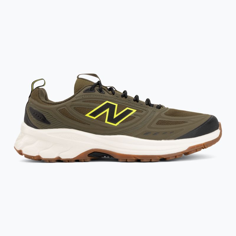 Buty do biegania męskie New Balance 410's V9 wakame/black/alkaline green 2