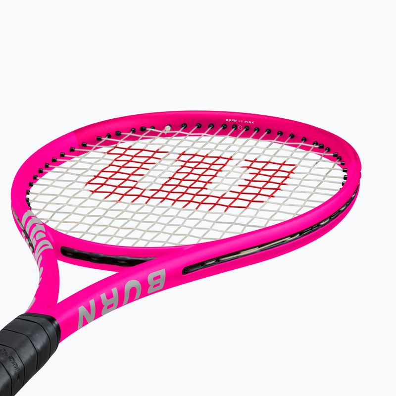 Rakieta tenisowa Wilson Burn 105S V6 pink 6