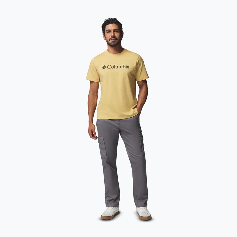 Koszulka męska Columbia CSC Basic Logo Tee sand dune/gem columbia 2