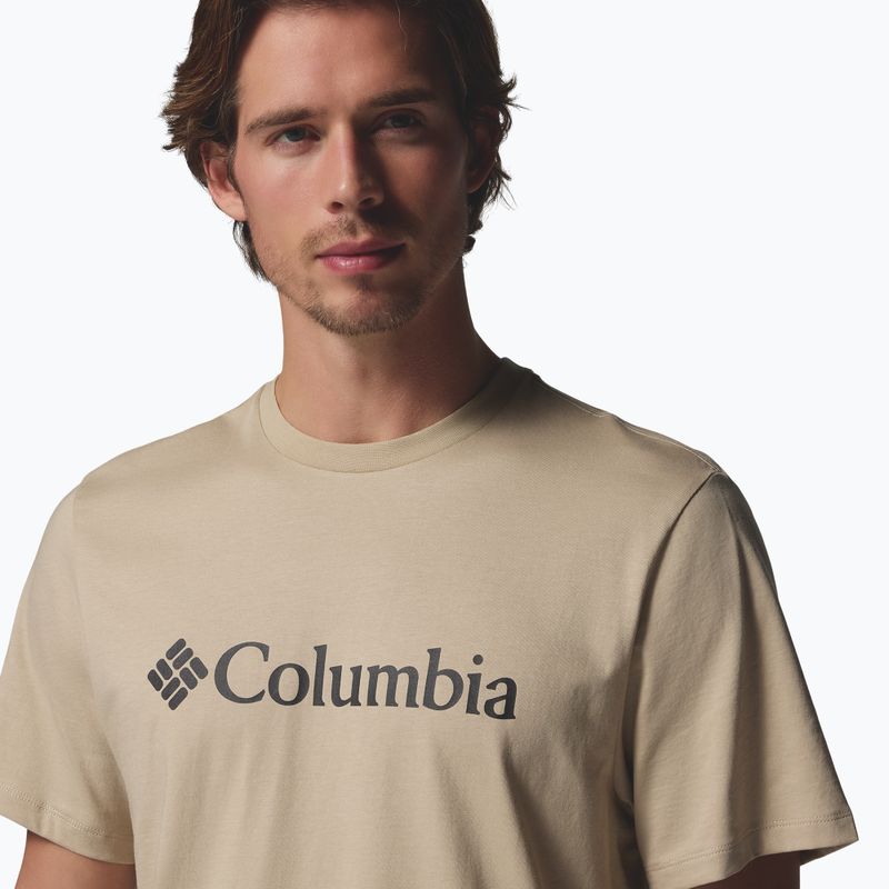 Koszulka męska Columbia CSC Basic Logo Tee ancient fossil/gem columbia 5