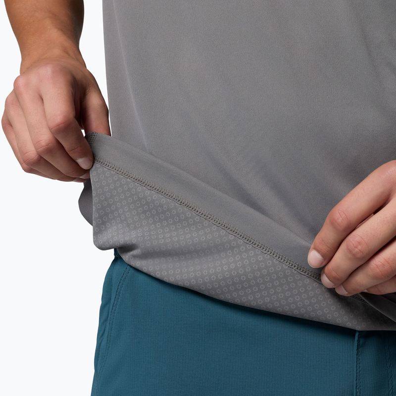 Koszulka męska Columbia Zero Rules Light Graphic Crew city grey/scripted peaks 6