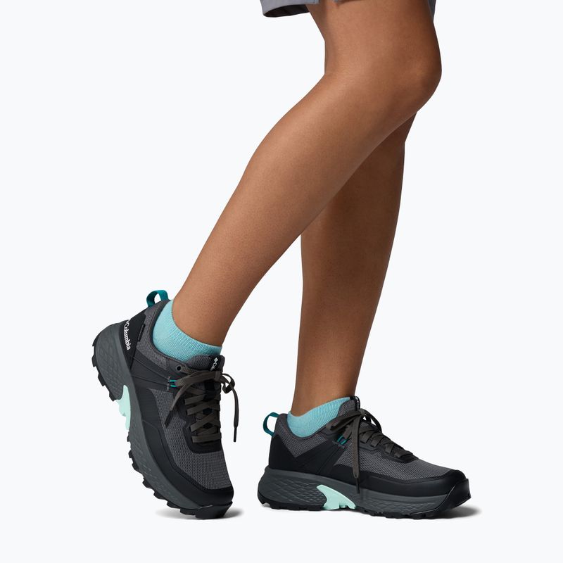 Buty trekkingowe damskie Columbia Tellurix Peak Waterproof black/sea ice 10