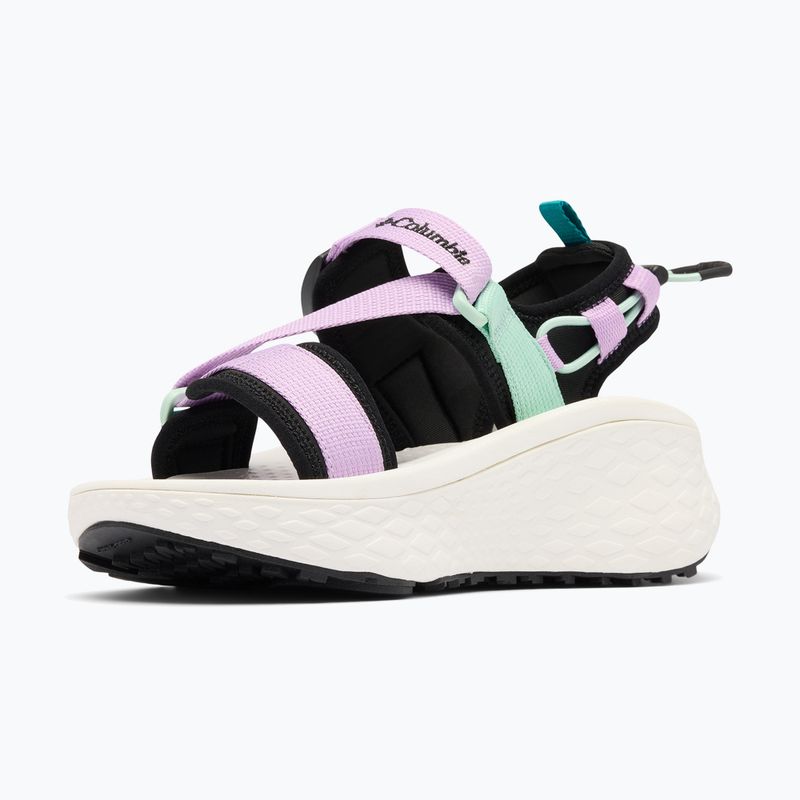 Sandały damskie Columbia Konos Elevate Strap black/sea ice 11