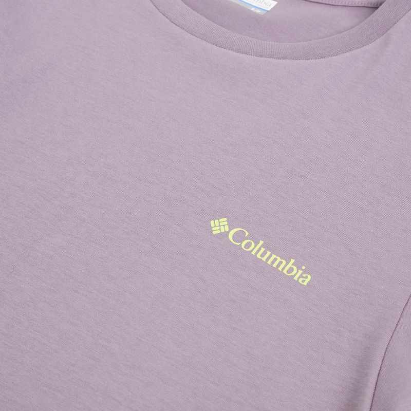 Koszulka męska Columbia CSC Basic Logo Back Tee shale purple/linework c badge 3